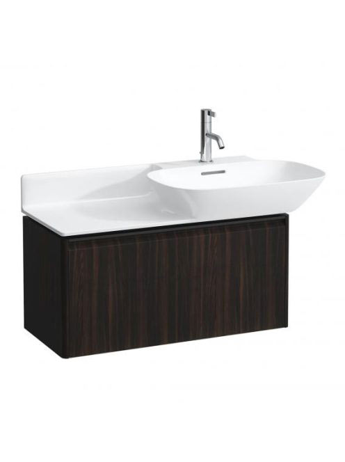 Laufen Base sötét szil alsószekrény 77x35x37 cm egy fiókkal