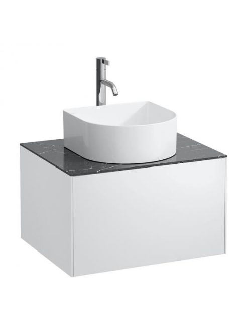 Laufen Sonar matt fehér alsószekrény 57,7x45,7x34,1 cm egy f