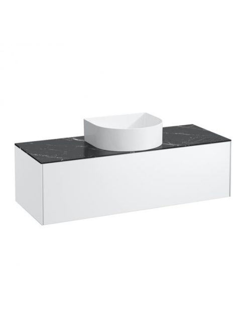 Laufen Sonar matt fehér alsószekrény 117,7x45,7x34,1 cm egy