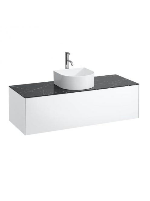 Laufen Sonar matt fehér alsószekrény 117,7x45,7x34,1 cm egy