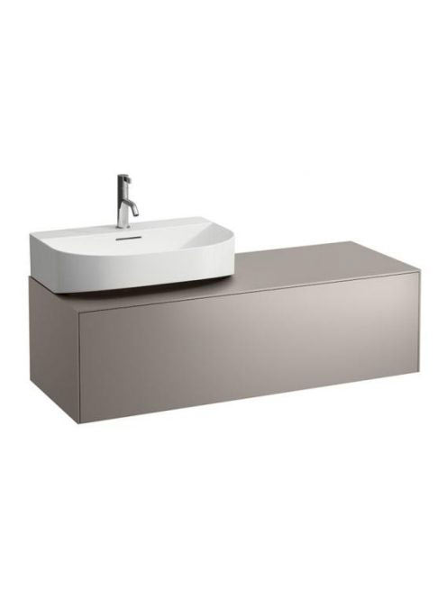 Laufen Sonar titán alsószekrény balos kivágással 117,7x45,7x
