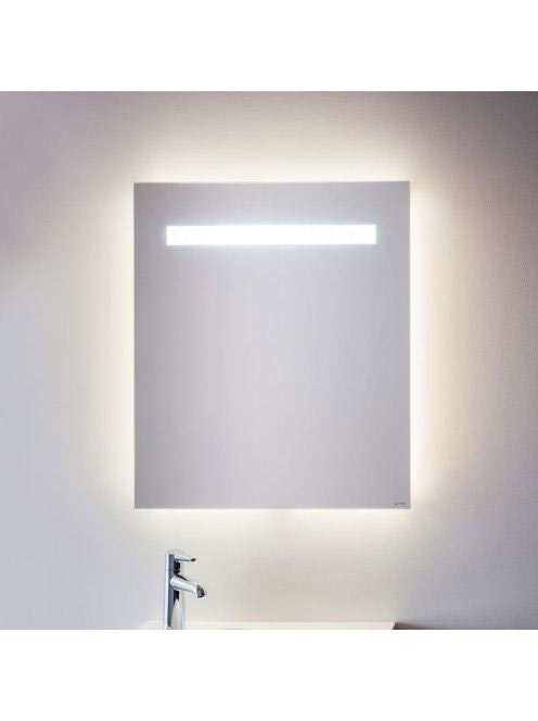 Laufen Leelo szenzoros tükör 60x70 világítással, fény és szí