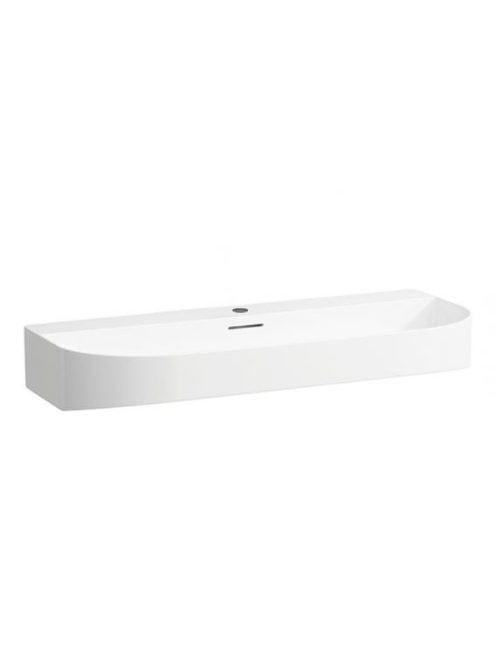 Laufen Sonar matt fehér mosdó 100x42 cm, 1 csaplyukkal H8103