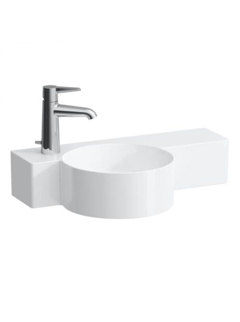 Laufen Val köralakú fehér kézmosó 55x31.5 cm, 1 csaplyukkal