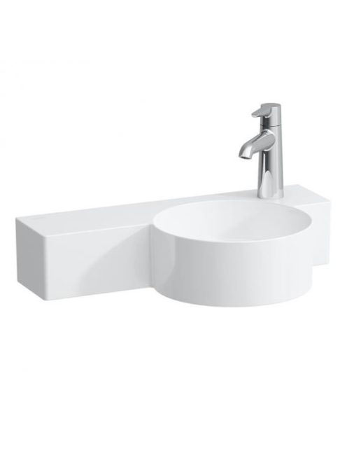 Laufen Val köralakú fehér kézmosó 55x31.5 cm, 1 csaplyukkal
