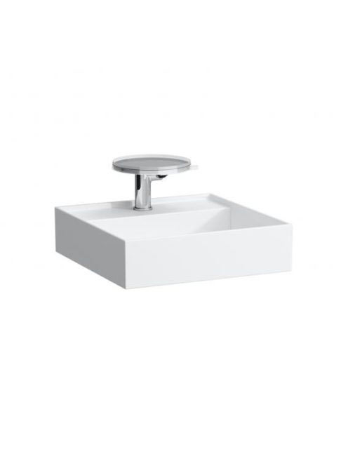 Laufen Kartell by Laufen matt fehér kézmosó 46x46 cm, 1 csap