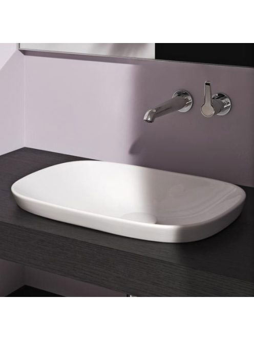 Laufen Ino beépíthető mosdó 50x36,5 cm, csaplyuk és túlfolyó