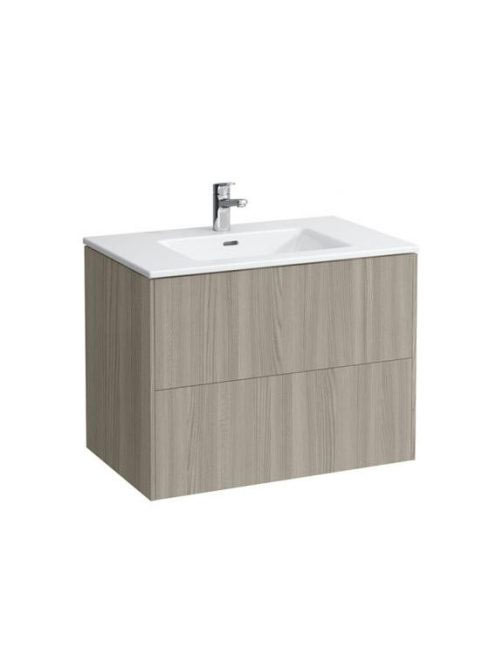 Laufen Base világos szil 2 fiókos alsószekrény 80 Pro S mosd