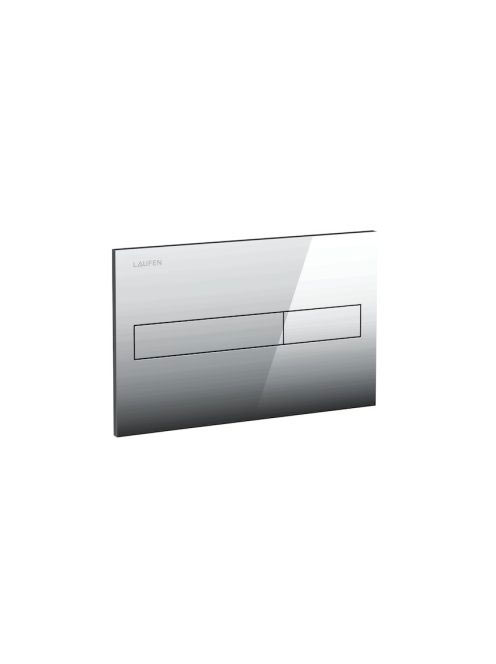 Laufen AW1 WC nyomólap, matt króm H8956610070001 - Fürdőszob