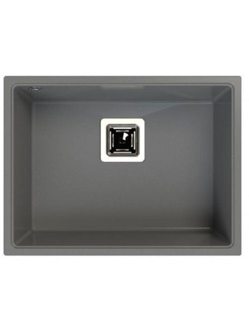 LunArt Basic Soma egymedencés gránit mosogató 55x42 cm, csap