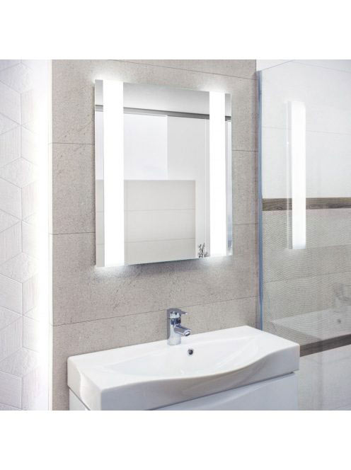 LunArt Charm meleg fehér fényű LED tükör 100x70 cm 599912301