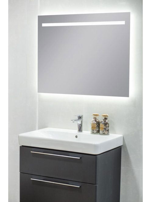 LunArt Allure természetes fehér fényű LED tükör 80x70 cm 599