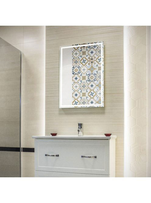 LunArt Elize meleg fehér fényű LED tükör 120x70 cm 599912301