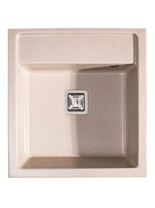 LunArt Basic Daddy egymedencés gránit modul mosogató 59,5x63