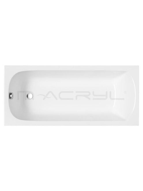 M-Acryl Mira 170x70 egyenes akril kád 12188 - Fürdőszoba - K