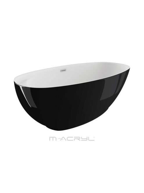 M-Acryl Zen akril kád 165x75 Click-Clack leeresztővel és kád