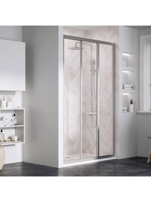 Ravak Supernova ASDP3-110 zuhanyajtó Pearl műanyag betéttel,