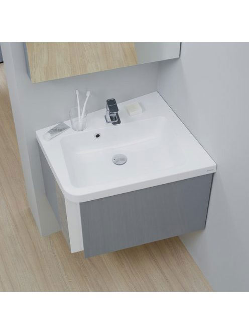 Ravak 10° jobbos mosdó 550 (fehér), furattal XJIP1155000 - F