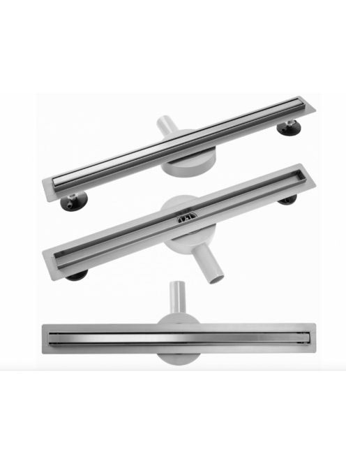 Rea Neo Pro Slim lineáris zuhanylefolyó szett 60 cm, szálcsi