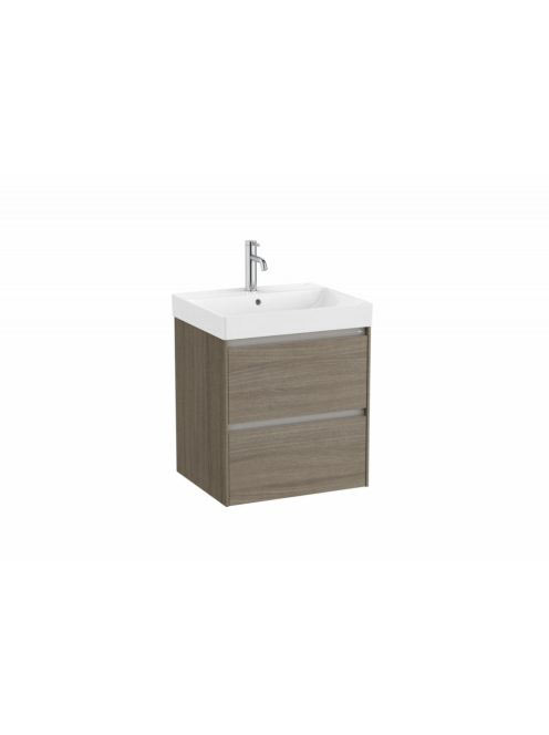 Roca Ona 2 fiókos alsószekrény 55x46x64,5 FineCeramic mosdóv