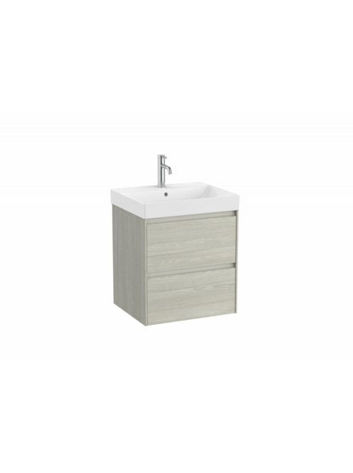 Roca Ona 2 fiókos alsószekrény 55x46x64,5 FineCeramic mosdóv