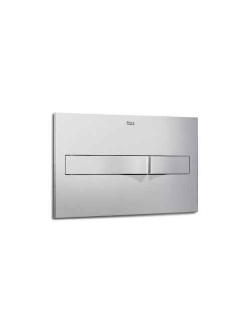 Roca PL2 DUAL matt króm nyomólap, kettős öblítésű A890096002
