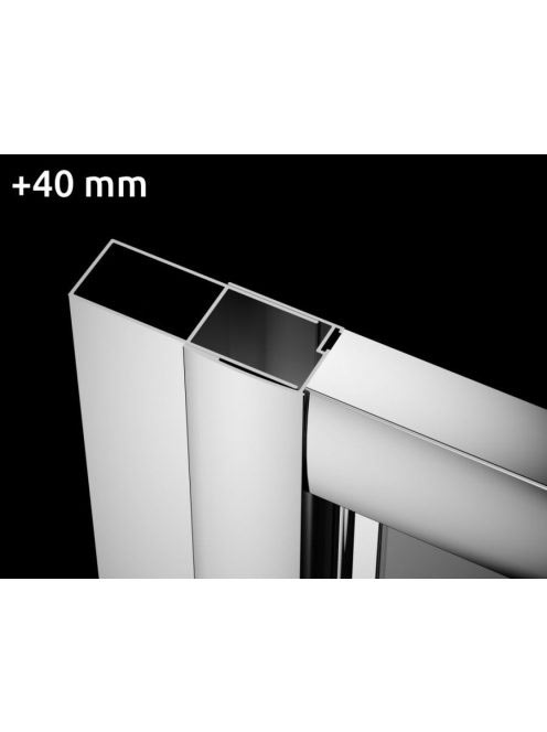 Radaway Twist U toldóprofil 40 mm P01142190001 - Fürdőszoba
