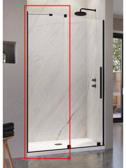 Radaway Furo DWJ 53x200 cm zuhanyfal átlátszó üveggel zuhany