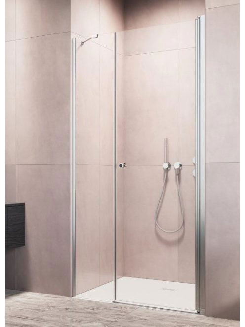 Radaway EOS DWS I 100 cm jobbos lengőajtós zuhanyajó króm pr