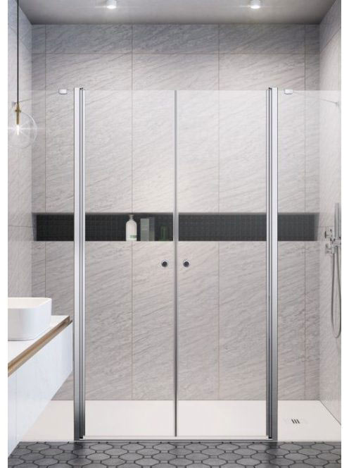 Radaway Eos DWD II átlátszó zuhanyfalak 103x195 cm zuhanyajt