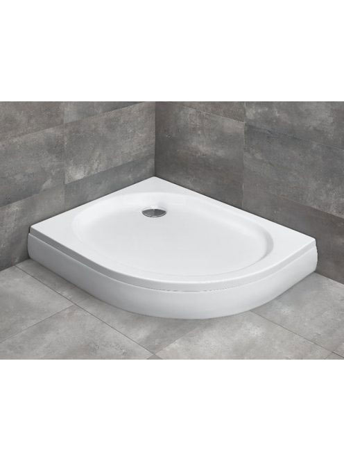 Radaway Patmos E Balos akril zuhanytálca 120x90 szifonnal és