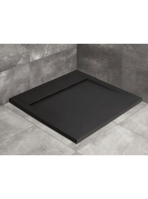 Radaway 90x90 szögletes fekete zuhanytálca HTC9090-54 - Fürd