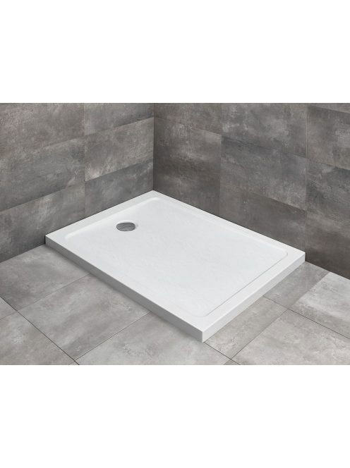 Radaway Doros Stone F 100x80 szögletes lapos zuhanytálca SDR