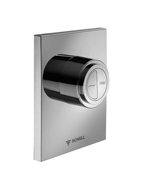 Schell Edition Eco 100 nyomólap, króm 028250699 - Fürdőszoba