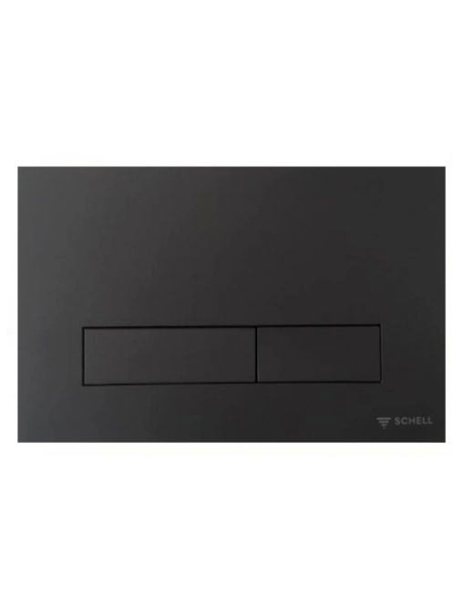 Schell Montus Konkav WC-nyomólap, matt fekete 031431199 - Fü