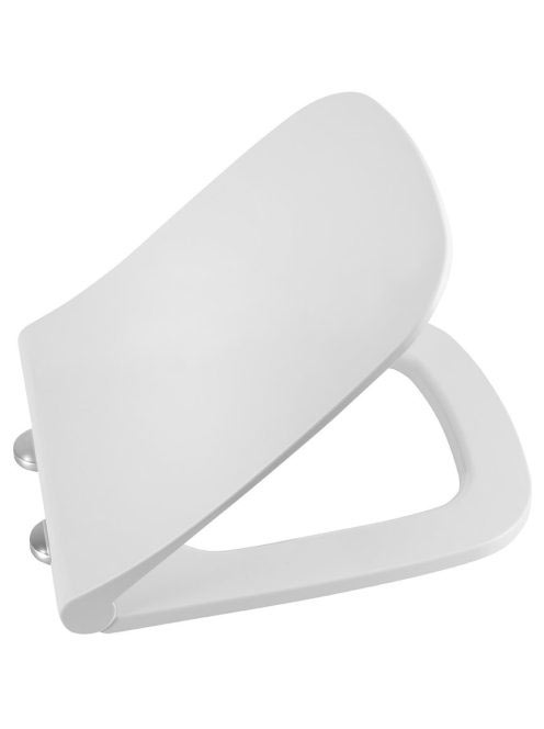 Sapho Garcia Duroplast WC-ülőke, SoftClose, fehér/króm 10072