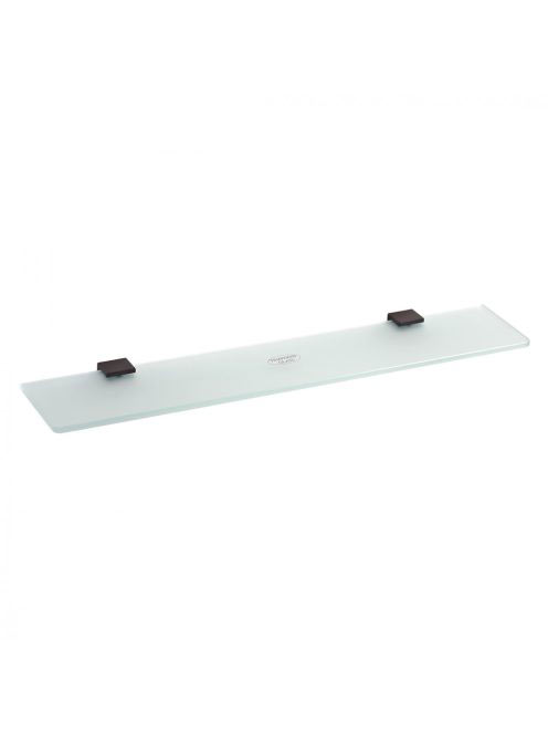 Bemeta Nero üvegpolc 60 cm, fekete 135002240 - Fürdőszoba -