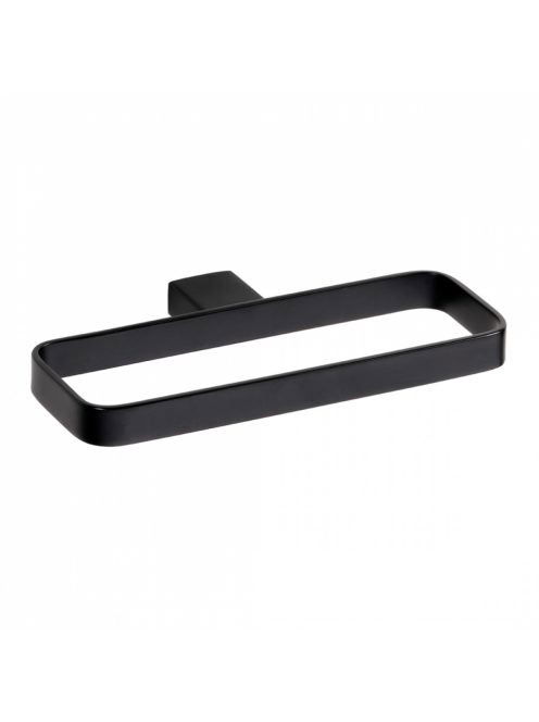 Bemeta Nero fali törölközőtartó 220 mm, fekete 135004060 - F