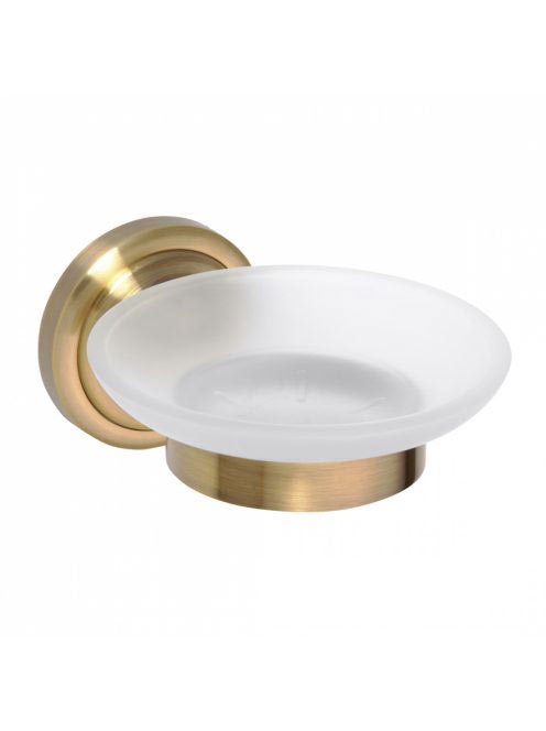 Bemeta Retro üveg szappantartó, bronz 144108027 - Fürdőszoba