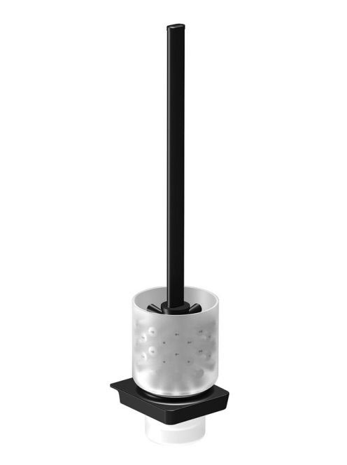 Sapho Zen WC-kefe tartó, fekete 166497 - Fürdőszoba - Fürdős