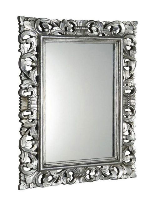Sapho SCULE keretes tükör, 70x100cm, Ezüst Antique (IN156) -