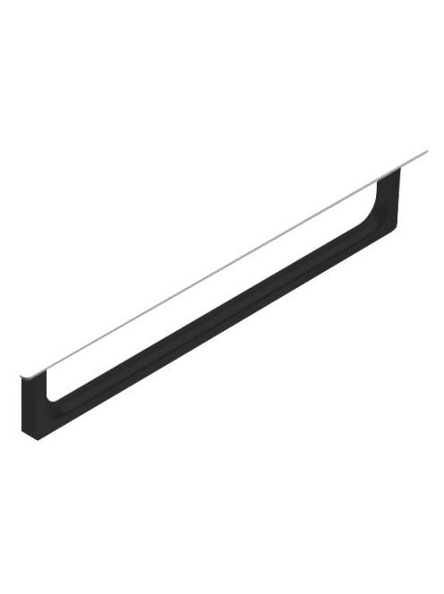 Sapho Gsi Nubes törölközőtartó mosdóra 60 cm, fekete PANB60N