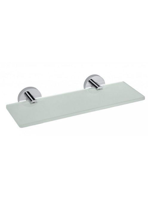 Sapho OMEGA üvegpolc 30 cm, jégüveg 104122042 - Fürdőszoba -