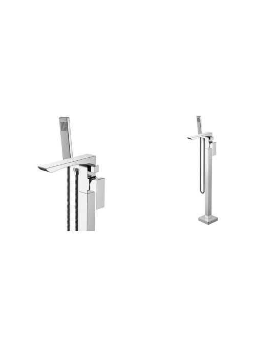 Wellis Mamba Chrome szabadonálló kádcsaptelep, króm ACS0321