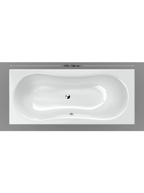 Wellis Aral egyenes kád 170x75 lábbal AK00542 - Fürdőszoba -