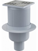 Alcaplast - Padlóösszefolyó 105×105/50 mm APV2 - Fürdőszoba