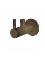 Alcaplast - Sarokszelep szűrővel 1/2×3/8, bronz-antic ARV001
