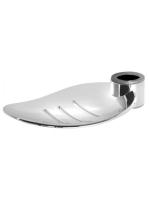 Aqualine SUNRA szappantartó zuhanyrúdra 22 mm, króm 11444-1