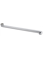Aqualine kifolyócső 370 mm króm 43992 - Fürdőszoba - Fürdősz