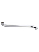 Aqualine kifolyócső 370 mm króm 43999 - Fürdőszoba - Fürdősz